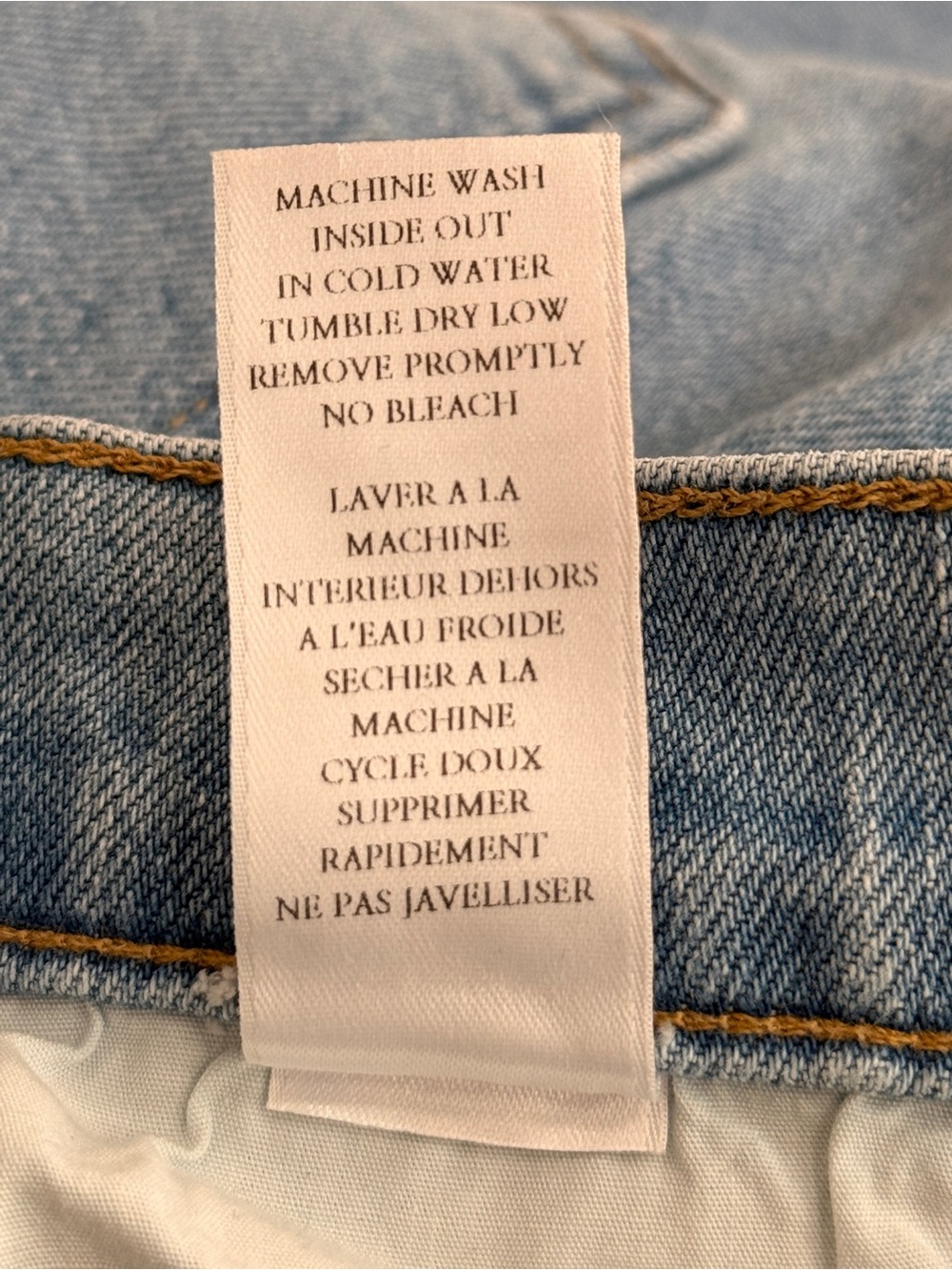 Frank & Eileen Monaghan Jeans in Light Blue Wash - Picture 8 of 8